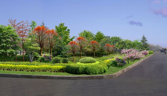 道(dào)路(lù)綠(lǜ)化(huà)