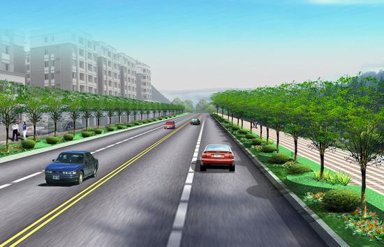 道(dào)路(lù)綠(lǜ)化(huà)